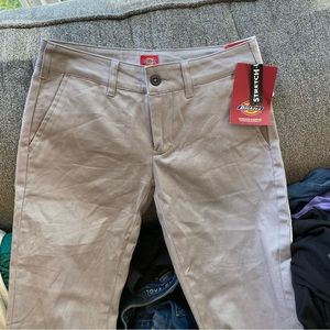 Dickies Straight Leg Khaki Pants